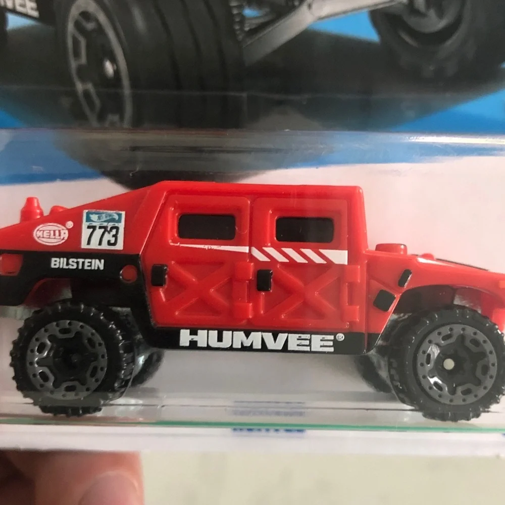 Mattel Hot Wheels Red Humvee Vehicle
